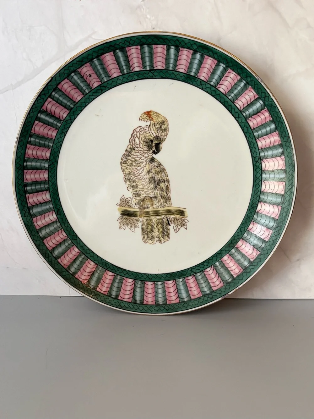Vintage Oriental Accent 10” Dinner Plate